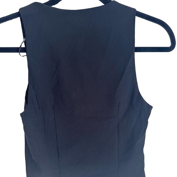 Zara Black Vest with Bows - Picture 3 of 3